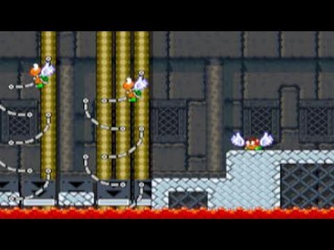 Super Mario Maker ⚡️ Shadow Man's Stage ⚡️ by Yosef