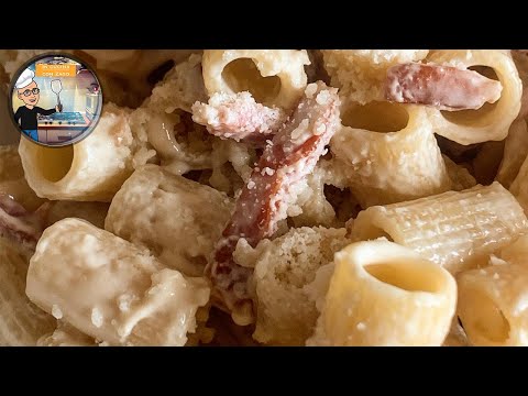 Pasta speck e philadelphia