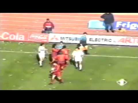 Serie A 1995-1996, day 28 Bari - Roma 1-2 (Parente, Totti, Statuto)