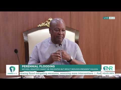 AFTER THE FLOODS: Prez Mahama Speaks on Sustainable Measures to Reduce Disaster Impact