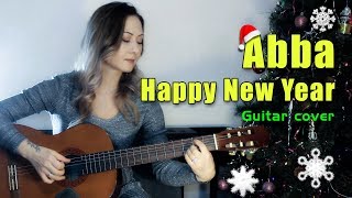 Abba - Happy New Year | На гитаре + разбор