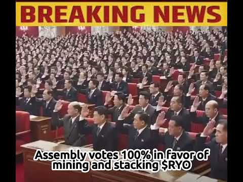 North Korea Assembly Votes Unanimously for Ryo Currency ($RYO) | Meme Clip
