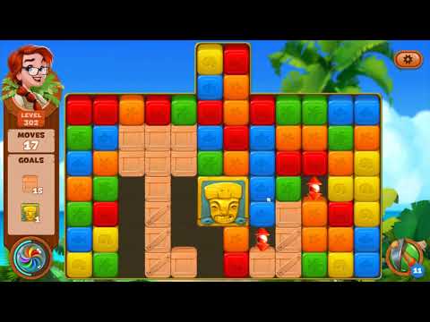 Lost Island: Blast Adventure - Level 302 (No Boosters) HD