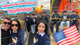 FIZEMOS UM PASSEIO NAS ALTURAS NA PONTE DO CÉU! SKYBRIDGE!