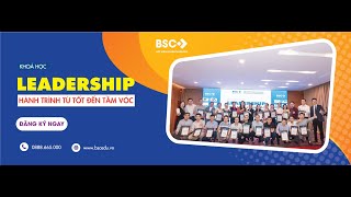 Lễ tôn vinh sự học khóa học LEADERSHIP