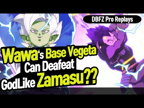 【DBFZ】 Wawa's Base Vegeta meets Amazing Zamasu Player! Wawa vs FaisalDante 【DBFZ Pro Replays】