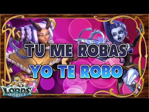 Liderando batallas por robar kills! Titán de marea al rescate! - Lords Mobile ES
