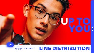 PRETTYMUCH ft. NCT DREAM - Up to you Line Distribution