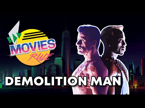 Demolition Man (1993) Comedic Review |  Bad Movies Rule Podcast Ep #101