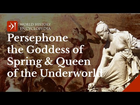 Persephone-Kore the Goddess of Spring and Queen of the Underworld