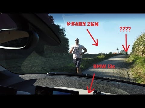 AKKU LEER - Im BMW i3s mit 9km/h zur S-Bahn!