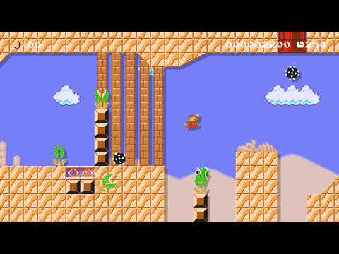 Spikeball Valley (Super Mario Maker 2)