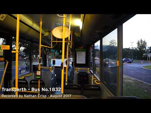 Transperth Bus No.1832 Mercedes Benz O 405NH Midi.