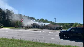 PRE-ARRIVAL (PART 1): Poteet Funeral Home Fire (Full Video)- Augusta, Georgia (04-02-20)