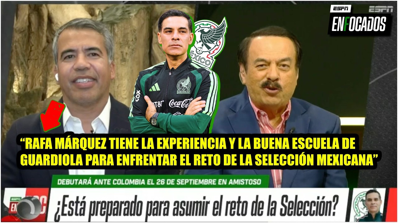 ¡APOYO TOTAL! PÁVEL PARDO pide CONFIAR en proceso de RAFA MÁRQUEZ con SELECCIÓN MEXICANA | Enfocados