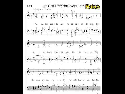 No Céu Desponta Nova Luz | Baixo 🎹