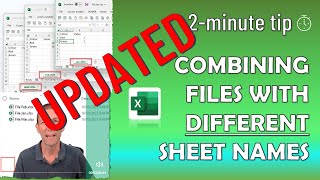 Great tricks when loading Files From Folder if sheet names are different