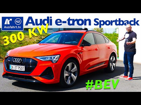 2020 Audi e-tron Sportback 55 quattro - Kaufberatung, Test deutsch, Review, Fahrbericht Ausfahrt.tv