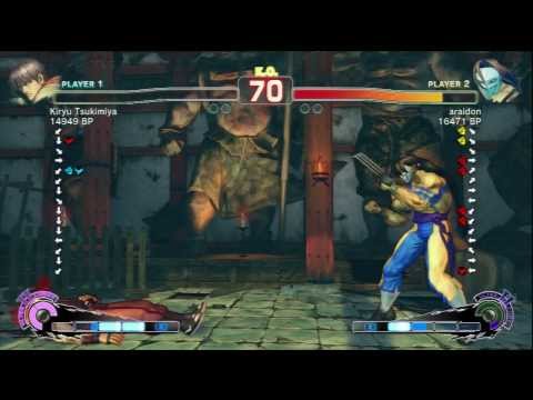 SSF4 KIRYU TSUKIMIYA VS ARAIDON HD
