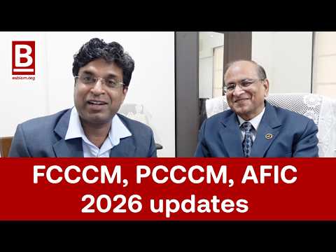 Update on PCCCM, FCCCM, AFIC and IFICM
