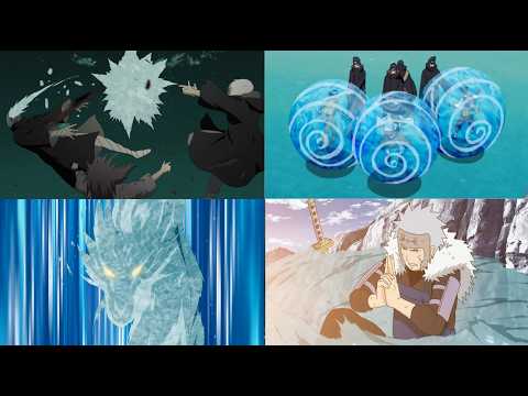 Naruto Every Suiton / Water Style Jutsu 水遁 (術)