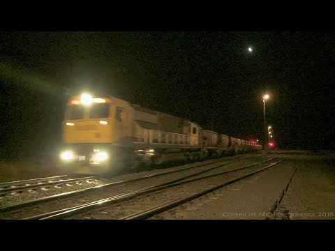 GML10 / QUBE Stone Hopper Wagon Transfer - PoathTV Australian Trains & Railways