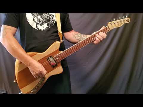 Thomas Muse Guitars Valkat-0004 2020 Western Red Cedar / Birdseye Maple and Mahogany / HH image 24