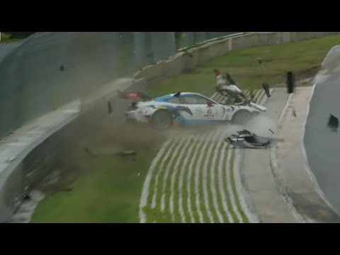 GT World Challenge America 2025 | Road America Race 1 | Huge Crash 