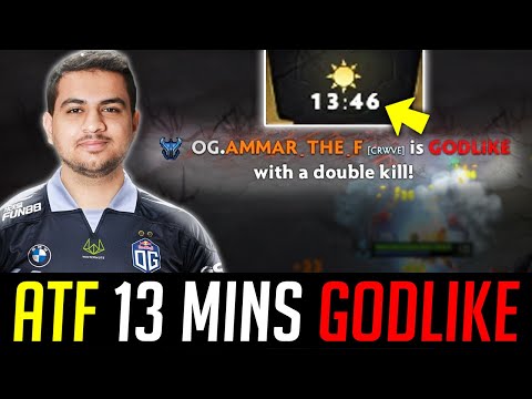 OG.ATF RAZOR 100% destroyed Xcalibur Mid - 13 mins GODLIKE DOTA 2