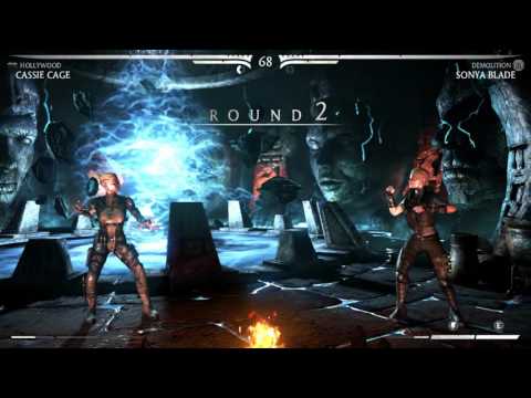 MKX Top 32 @ KIT16 - UA Scar vs cR SonicFox - Part 2 [720p/60fps]