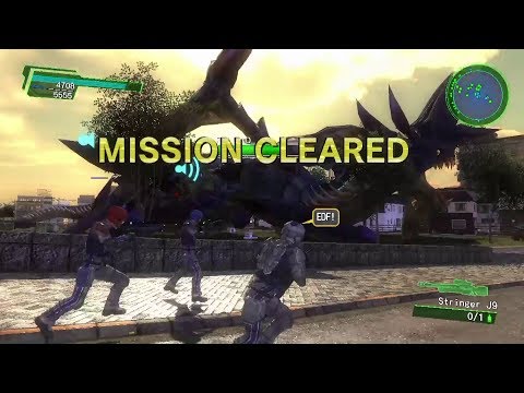 EDF Earth Defense Force 4.1 DLC 2 Mission 5 Dragon Ship Fleet Ranger 5555 Inferno