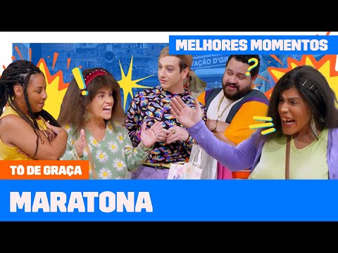 MELHORES MOMENTOS! Briti traída, Graça x Geralda e mais | Tô De Graça | Humor Multishow