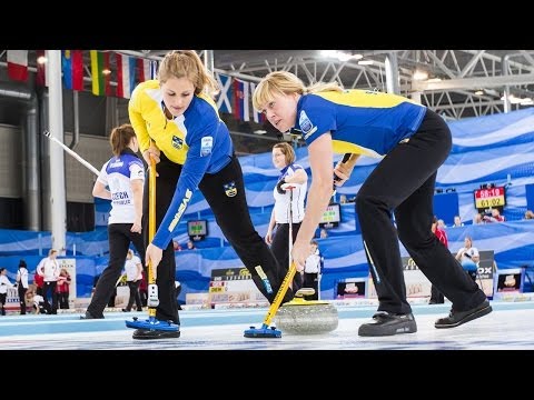 CURLING: SWE-NOR Euro Chps 2013 - Women Draw 6