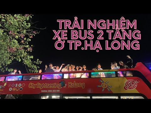 Hạ Long 2023, Lần đầu tiên Sam Cốm được ngắm TP Hạ Long trên xe bus 2 tầng
