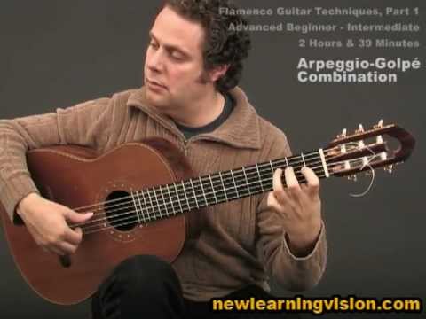 Demo of Flamenco Guitar Techniques Part 1 by Adam del Monte (Adv. Beginner-Intermediate)