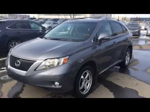 Lexus Certified Pre Owned Grey 2012 RX 350 AWD - Ultra Premium Package 2 - Calgary