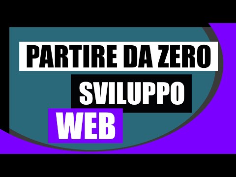 Partire da zero : sviluppo web