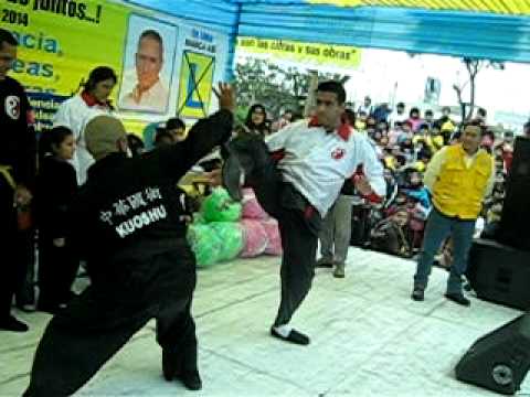 EXHIBICIÓN DE KUOSHU "DÍA DEL NIÑO" , PERÚ 2010.