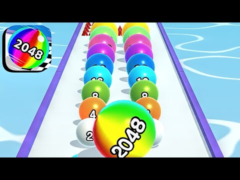 Ball Run 2048 - All Levels Gameplay Android,ios (Levels 121-128) - YouTube