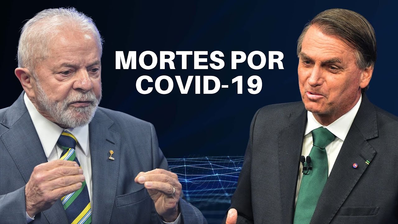 Lula e Bolsonaro divergem sobre fake news, vacinas e mortes durante a pandemia da covid-19