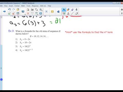 Algebra2NR (Lesson 6.2) - Arithmetic Sequences