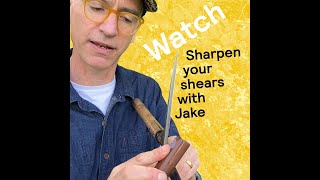 Shear Sharpening Demonstration with Jake Hobson, Niwaki