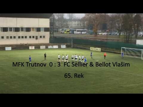 Gólové akce U17 MFK Trutnov - FC Sellier &  Bellot Vlašim, 18.11.2017