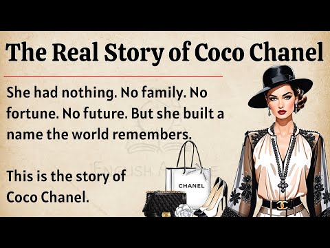 The Real Story of Coco Chanel || Learn English Through Story Level 3 🔥 || Graded Reader ✅️ 