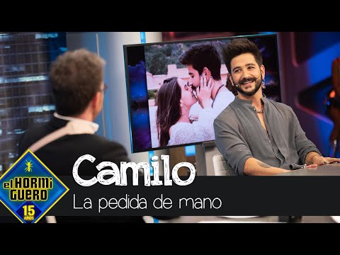 Pablo Motos sobre la impresionante pedida de mano de Camilo a Evaluna - El Hormiguero