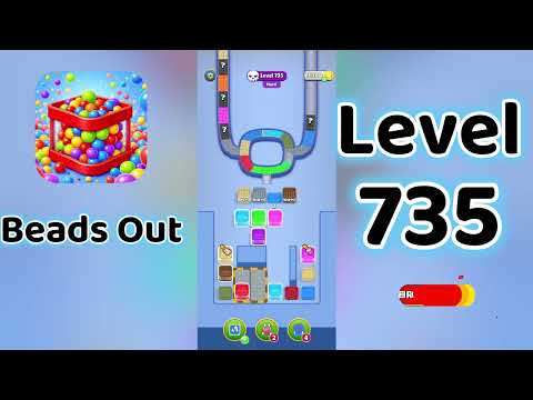 Beads Out Level 735 Walkthrough Tricky Bead Puzzle Solution Go Answer