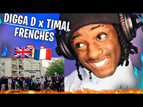Digga D x Timal - Frenches (Official Video)  | REACTION