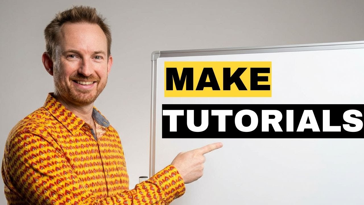 How I Make Tutorial Videos - Complete Tutorial