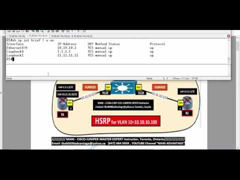 CCNP SWITCH LAB 4 HSRP by MANI