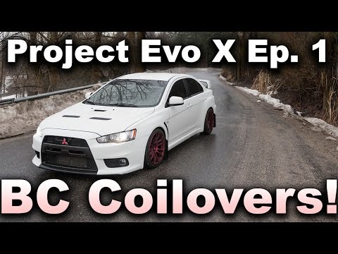 PROJECT EVO X EP. 1 | COILOVER INSTALL